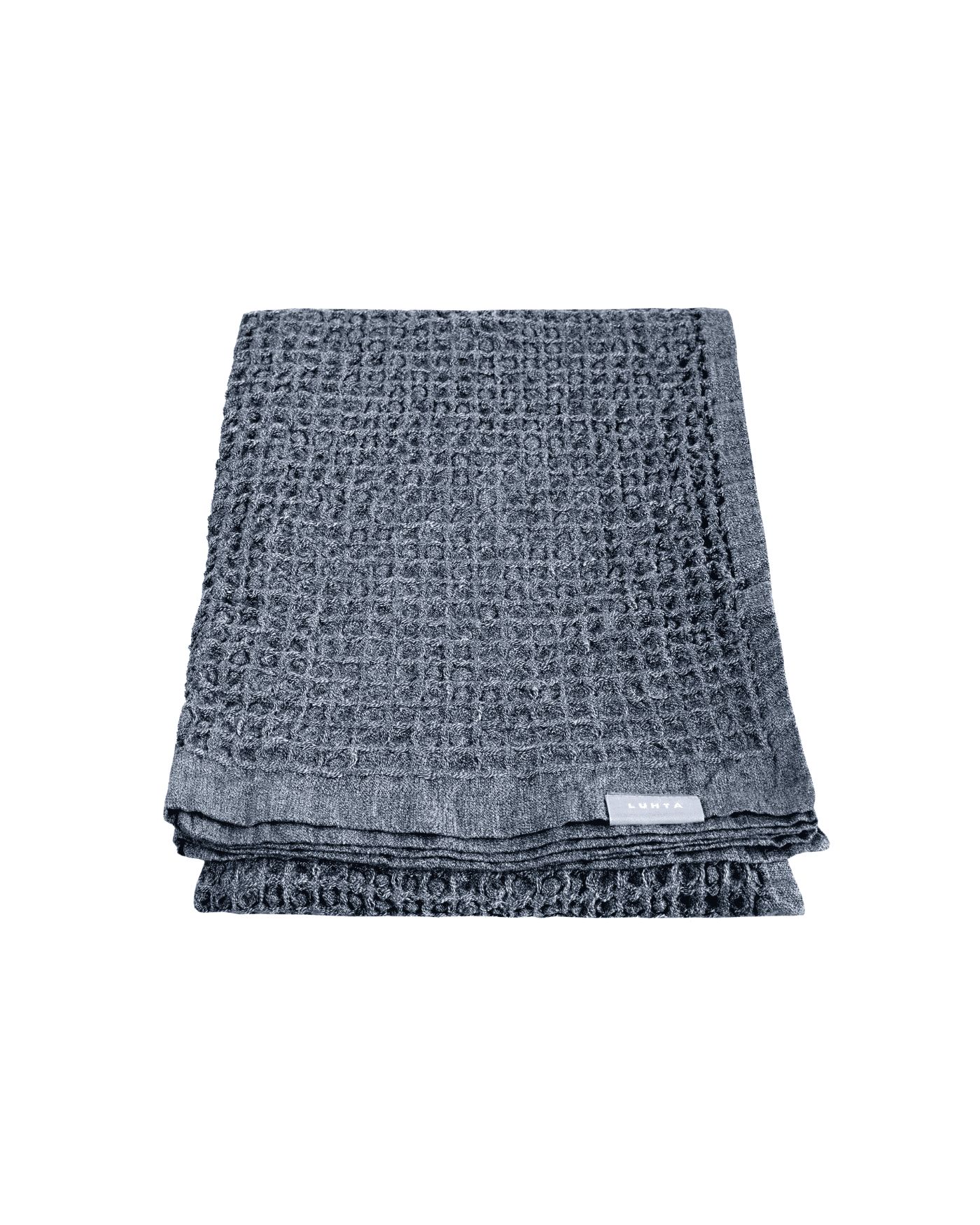 Sauna bench cover with linen | blue