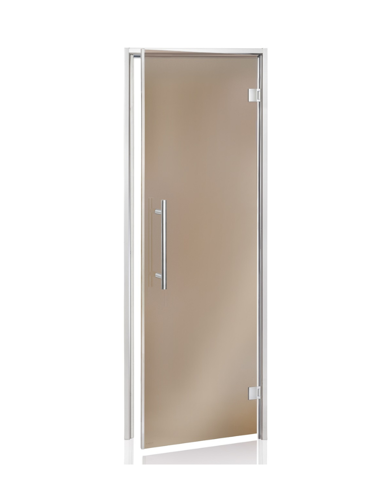 Steam room door, matte | Benelux