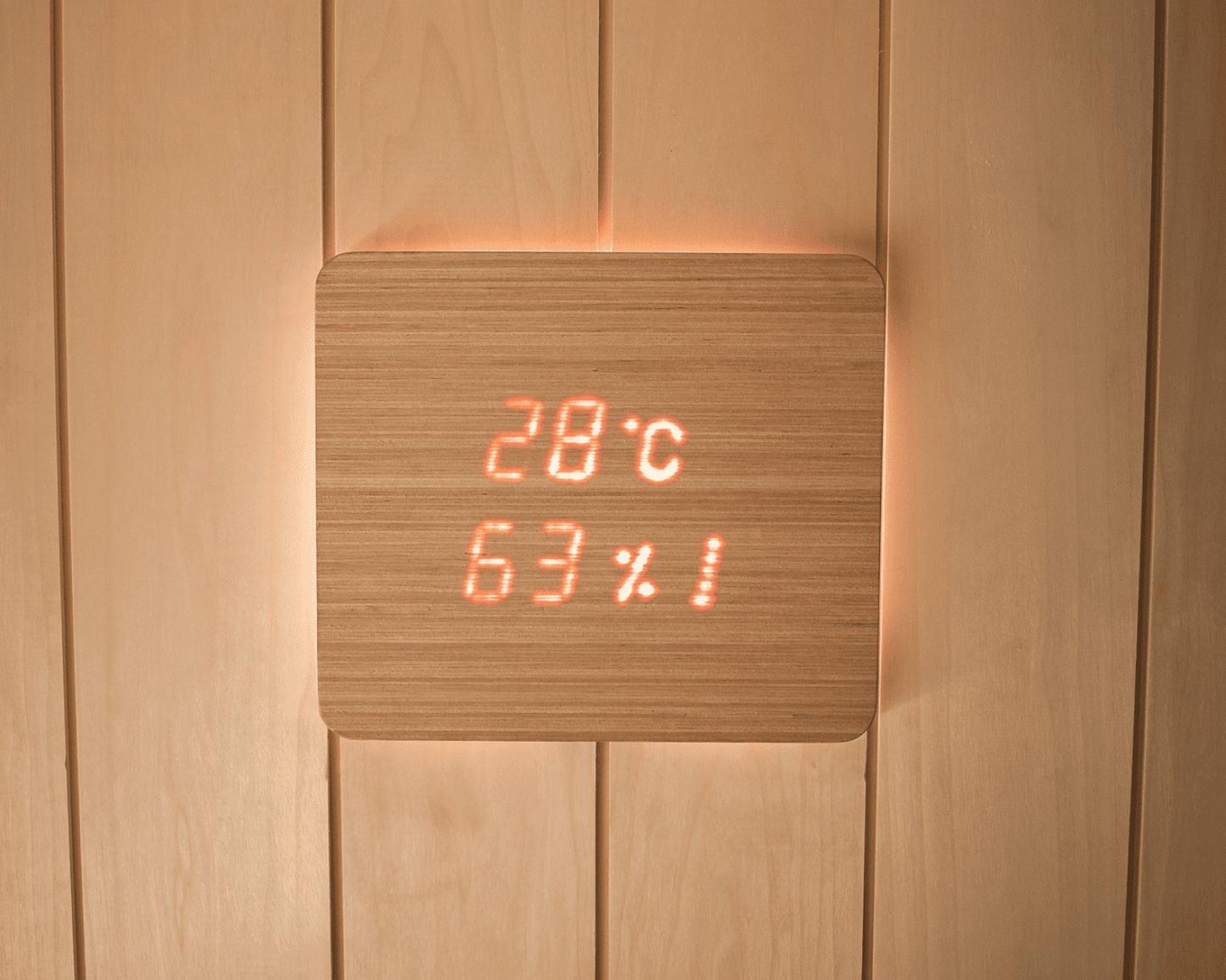 Cariitti LED termohigrometrs pirtij