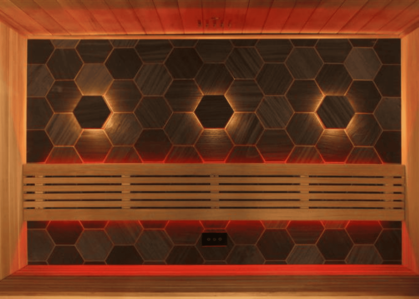 Apdares panelis DecNord Hexa XL ar LED pirtī