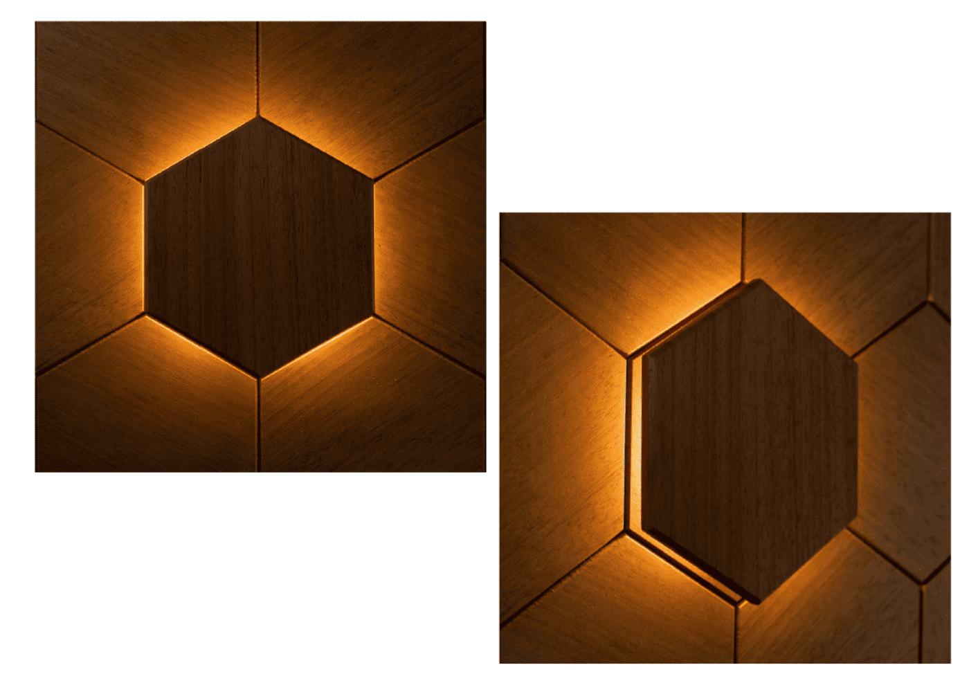 Apdares panelis DecNord Hexa XL ar LED