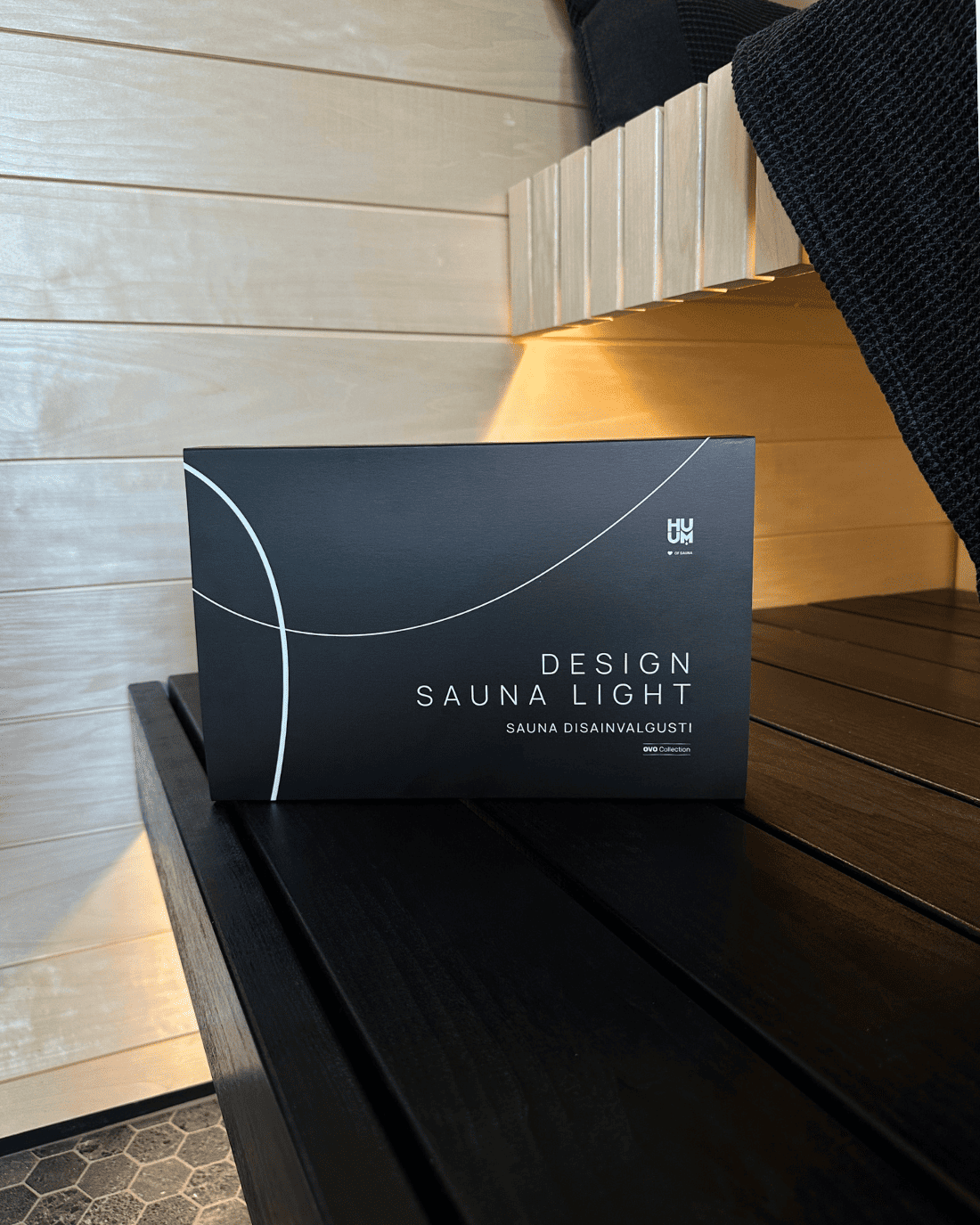 HUUM sauna light, oak