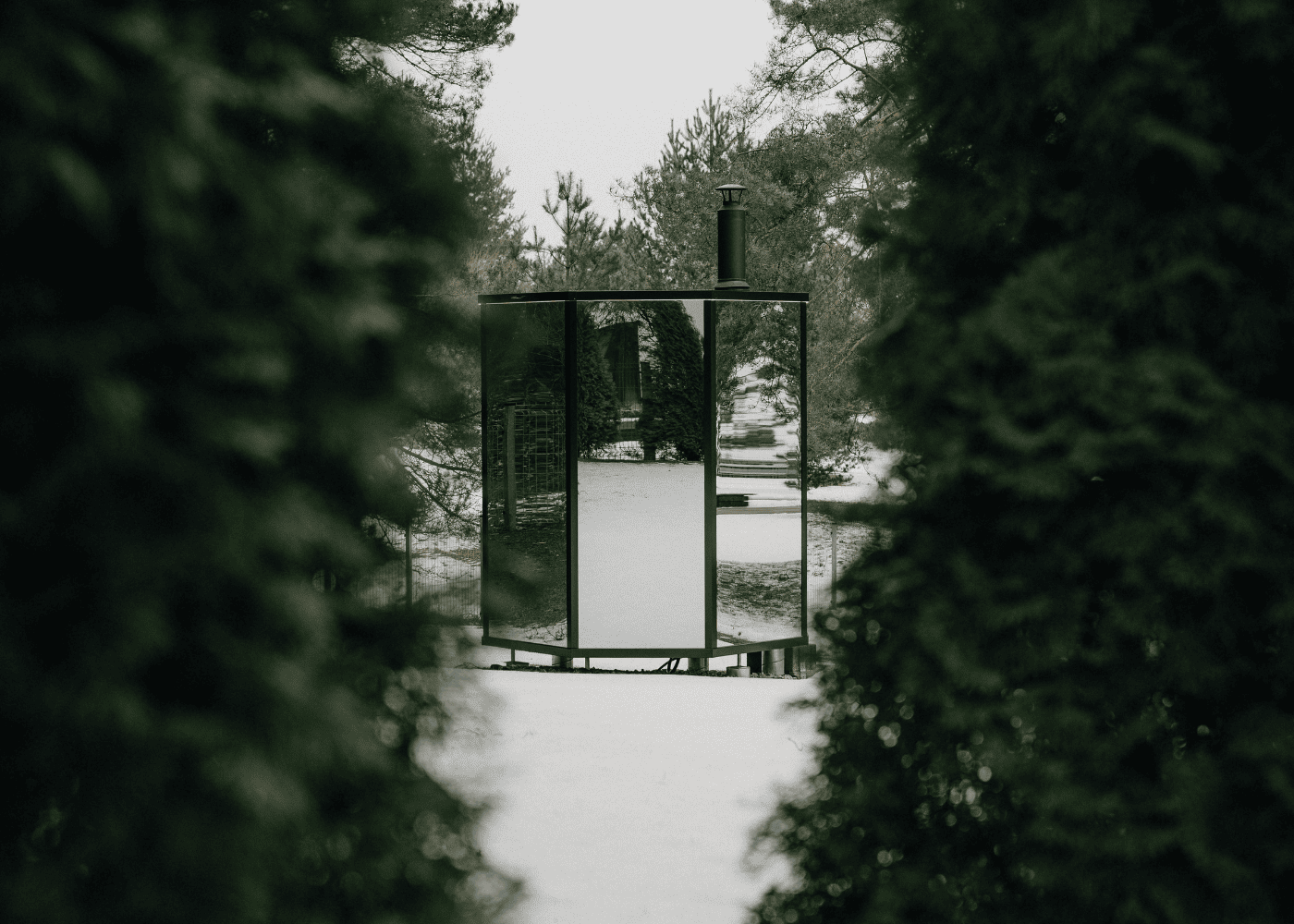 Hele Single Wood spoguļsauna