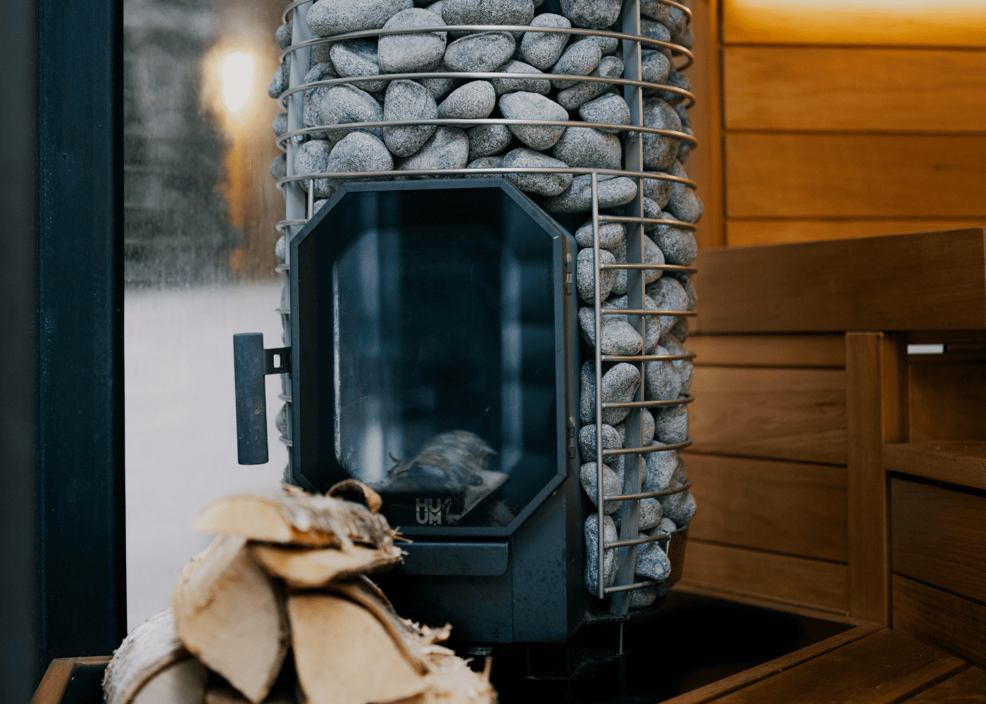 Hele Single Wood spoguļsauna