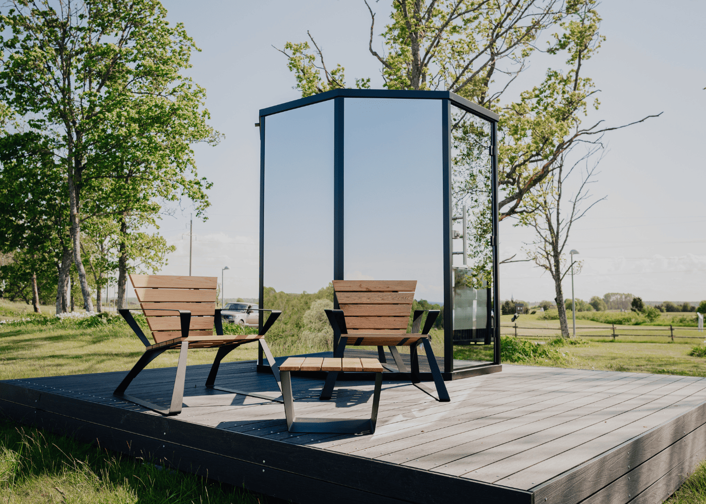 Hele Single Lens spoguļsauna