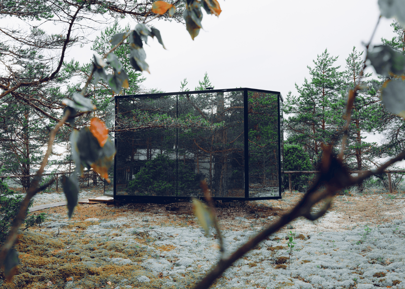 Hele Double spoguļsauna no Haljas houses