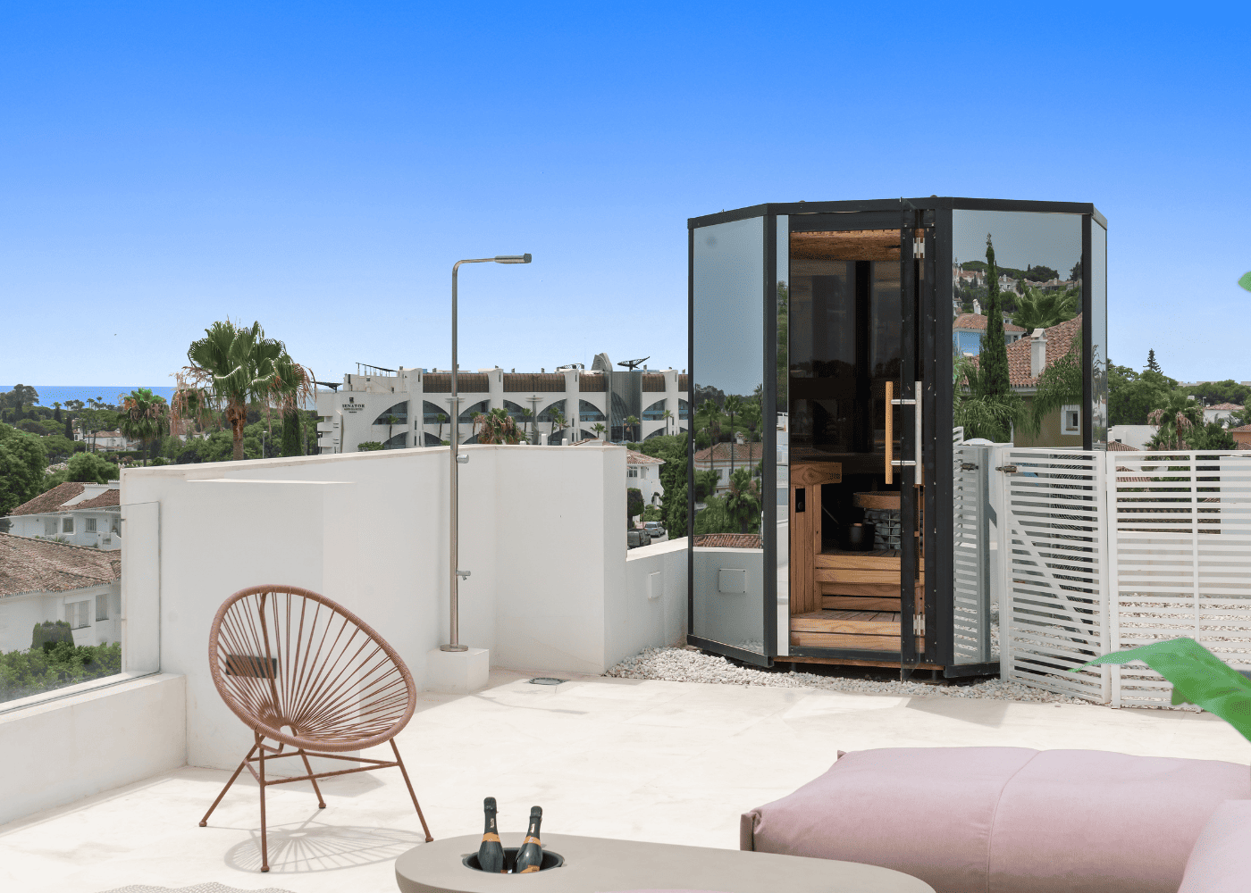 Hele Single Luxury spoguļsauna