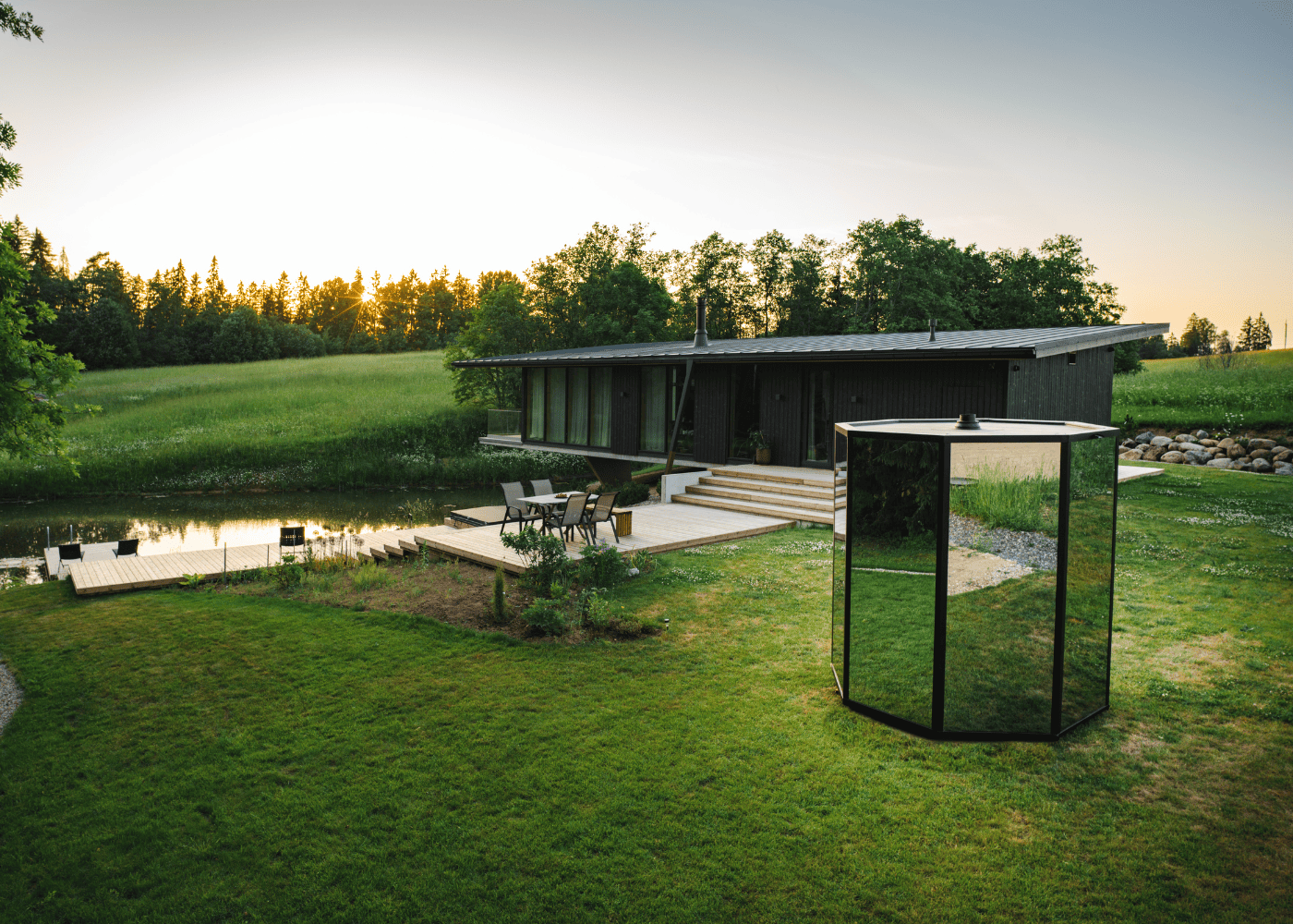 Hele Single Luxury spoguļsauna