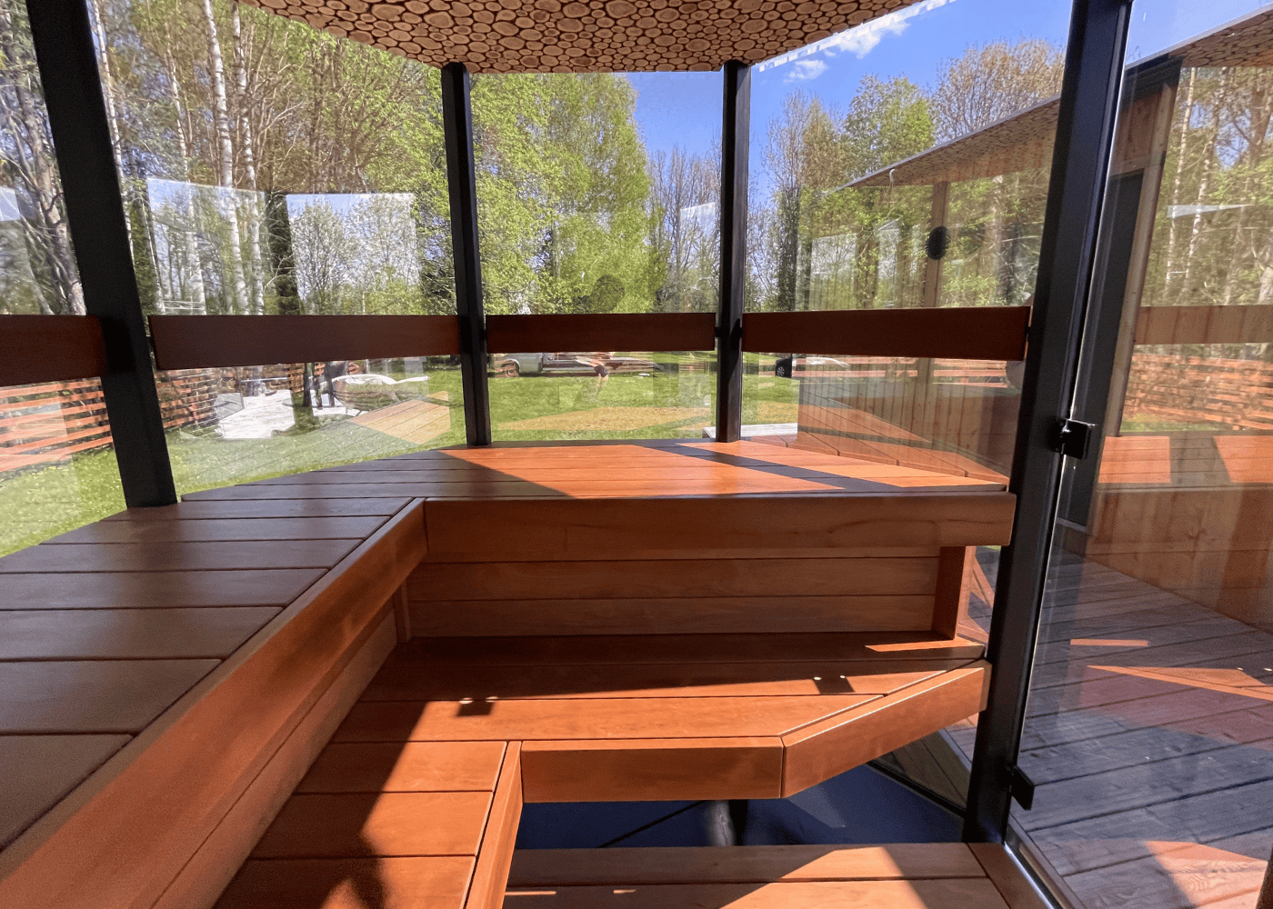 Hele Single Wood spoguļsauna