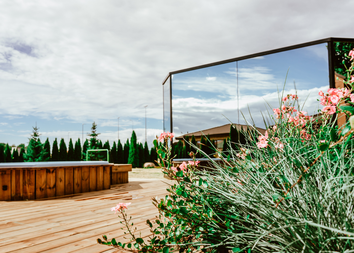 Hele Double spoguļsauna no Haljas houses