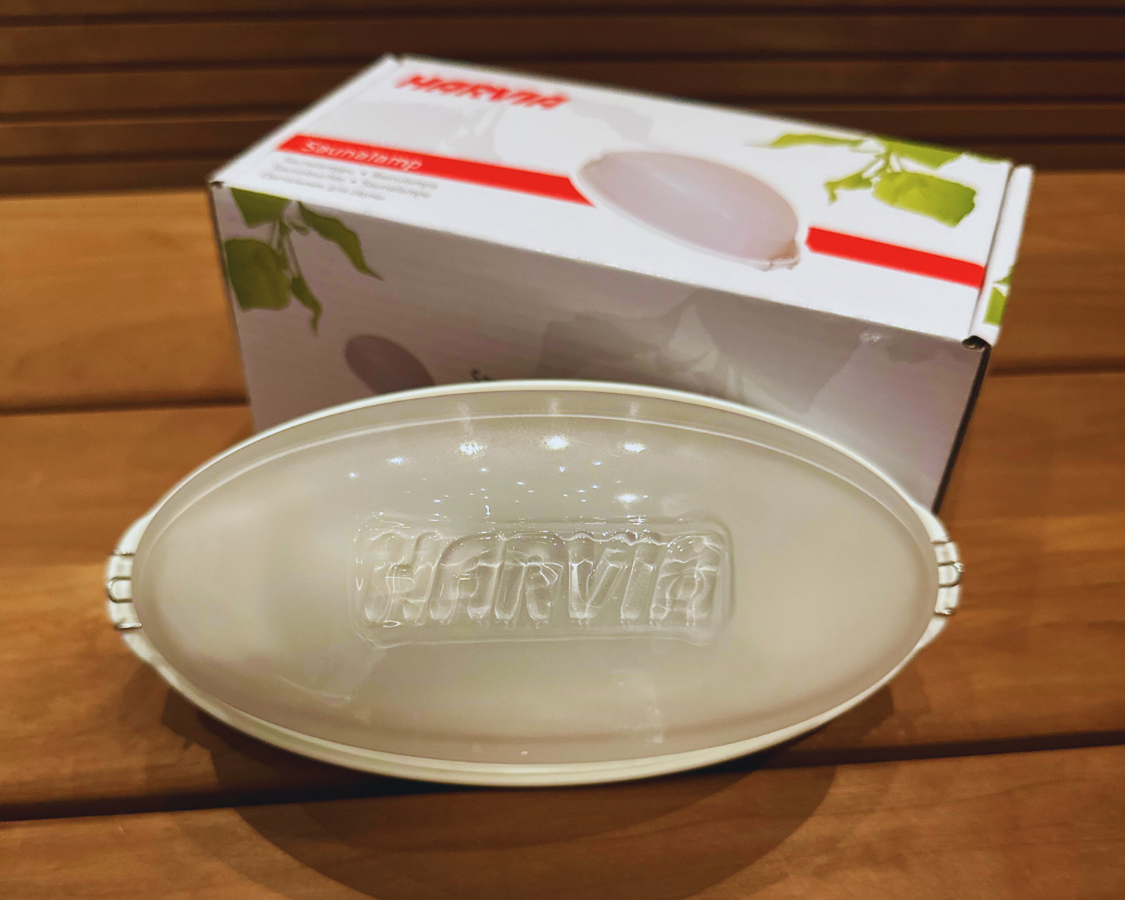 Harvia pirts lampa ar kupolu