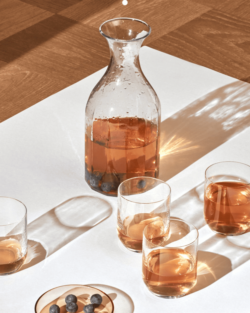 PLŪKT aukstā tēja NORDIC MORNING, kuras sastāvā ir fermentēta ugunspuķe