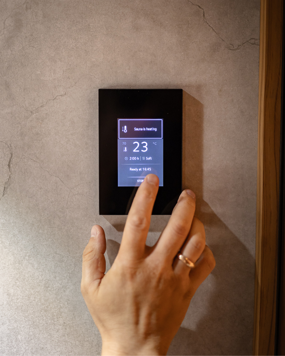 Pirts krāsns Tulikivi vadības pults