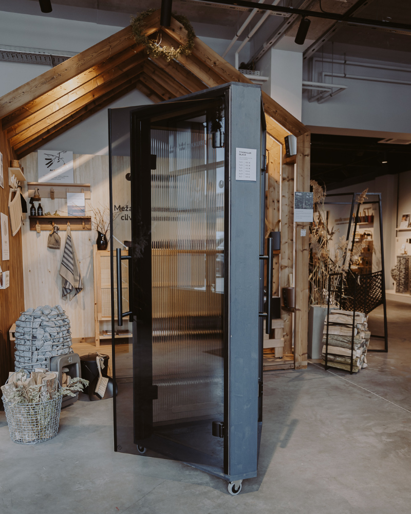 Sauna door | Benelux Black