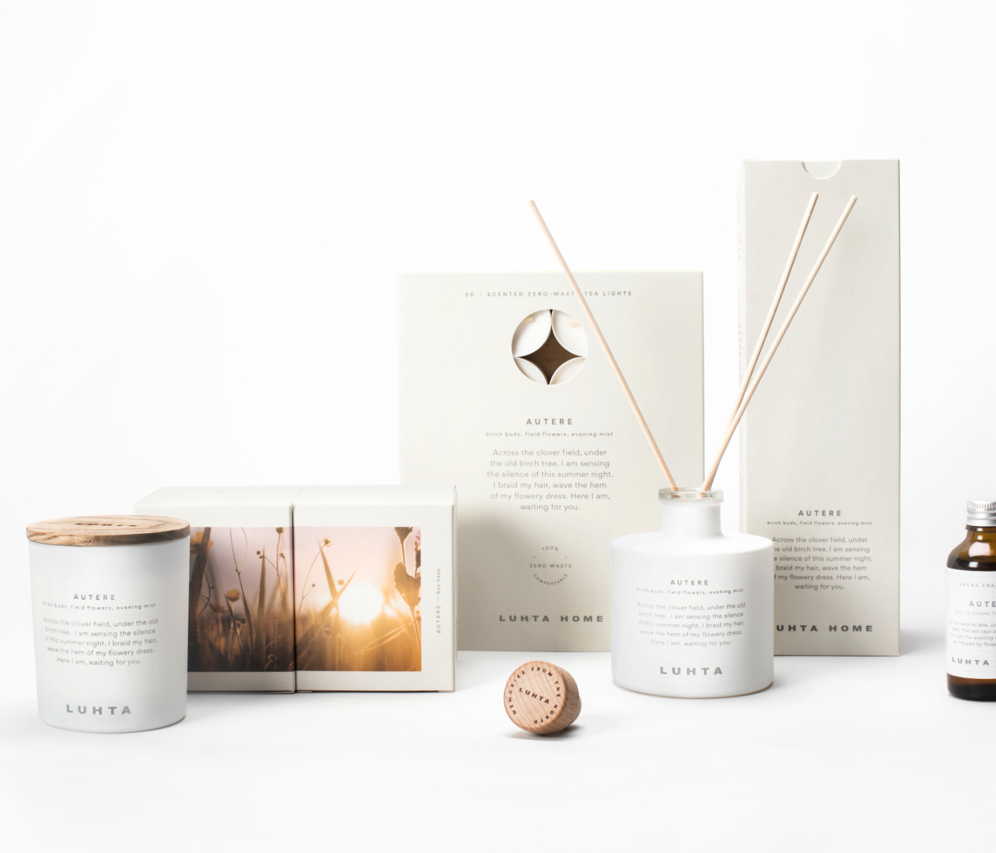 Luhta Home Aromātiskā svece, AUTERE