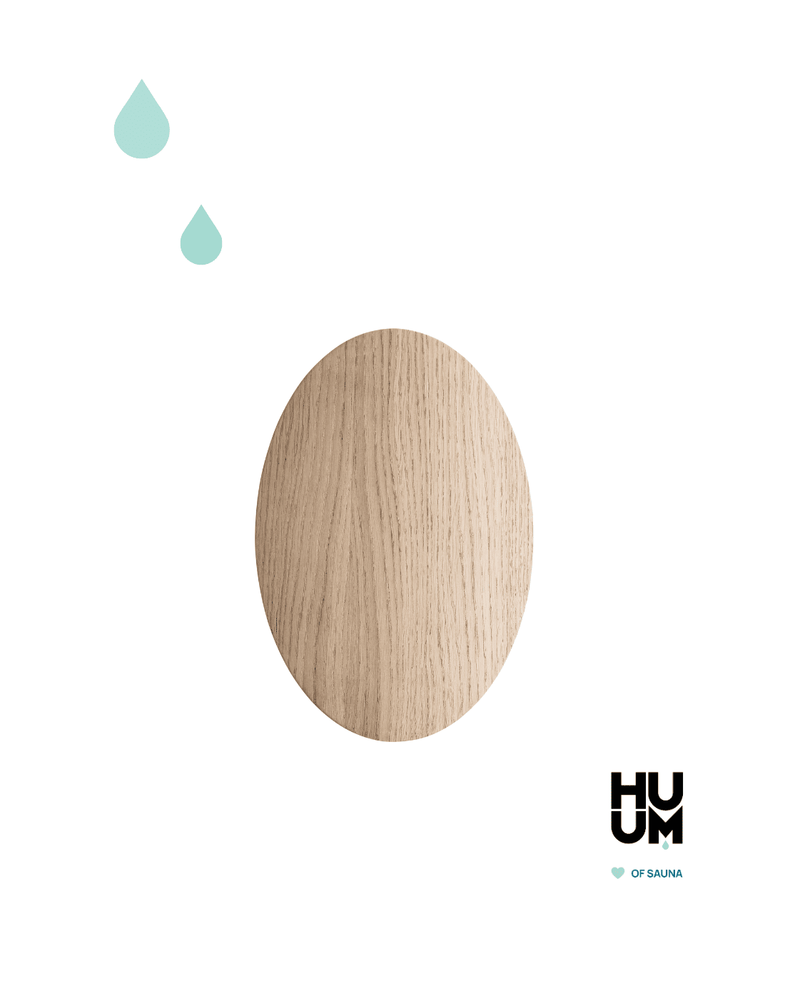 HUUM sauna light, oak