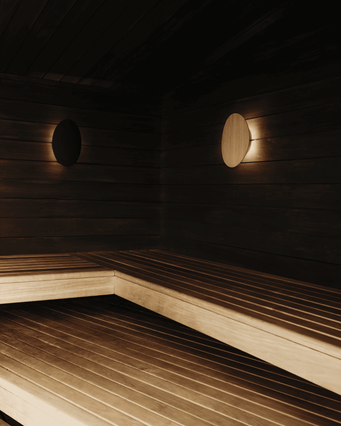 HUUM sauna light, oak