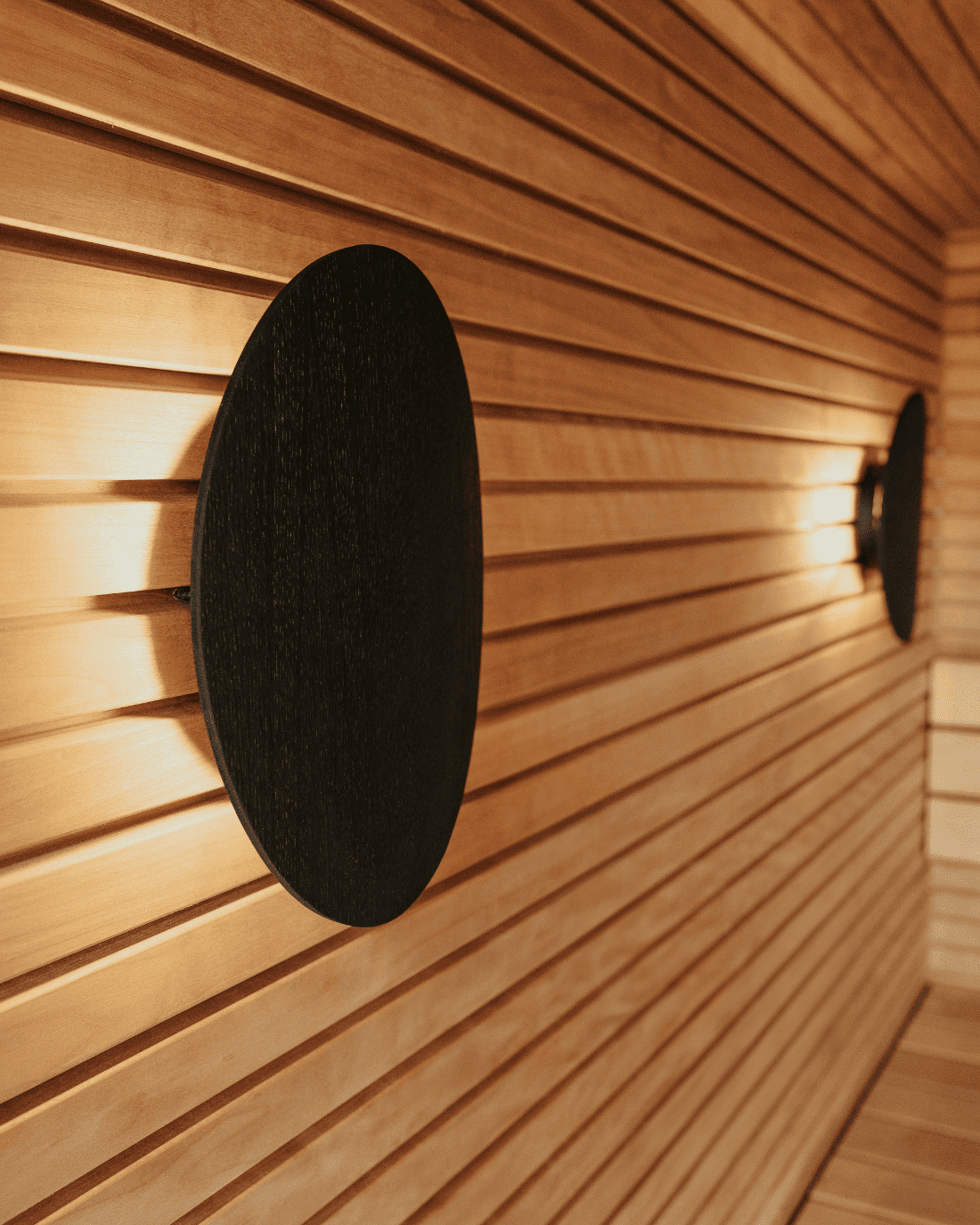 HUUM sauna light, black