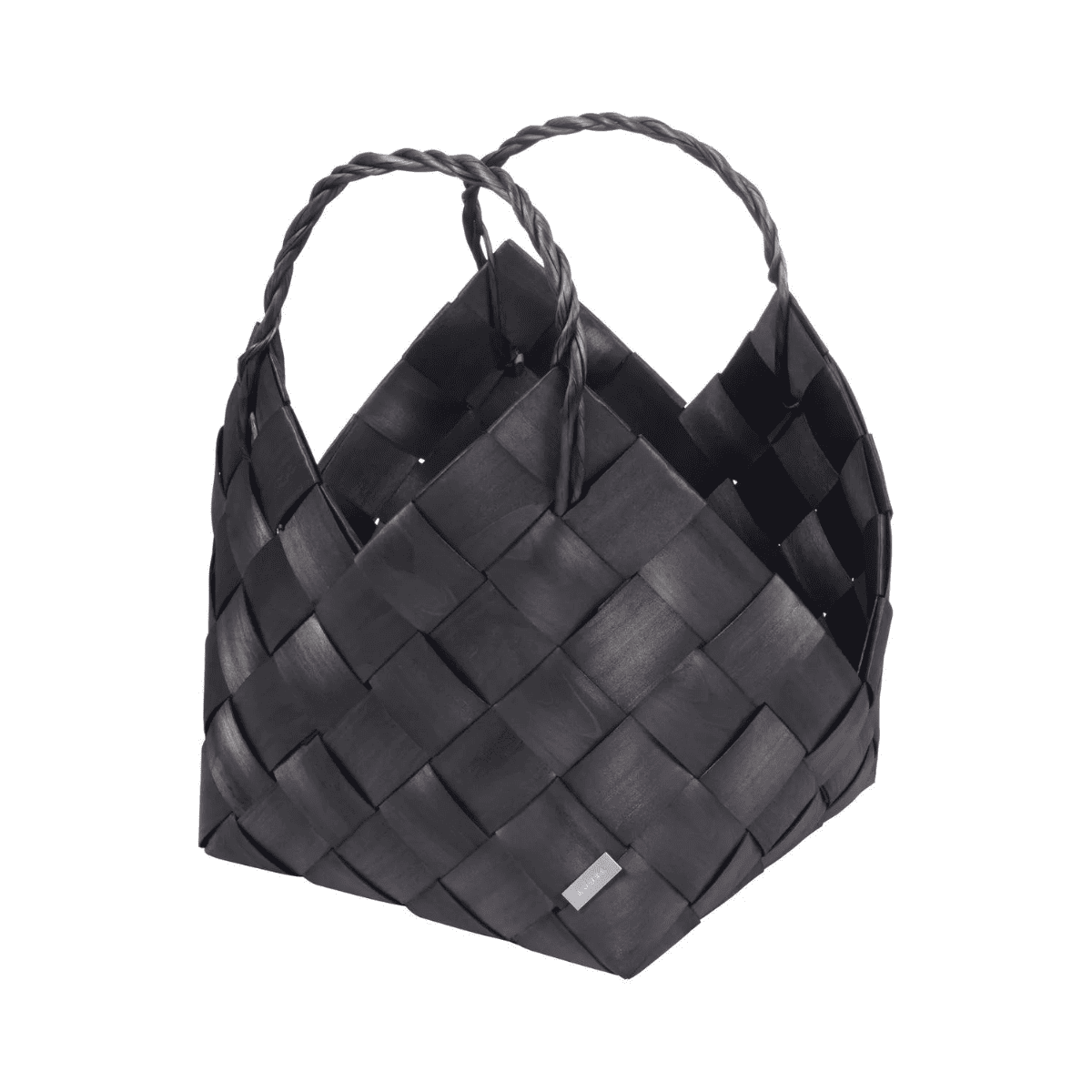 Luhta Home pīts grozs no koka, melns