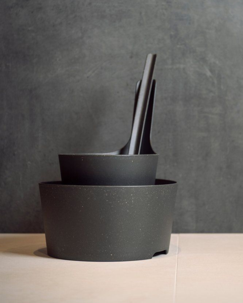 Wash basin, bio 8.5 l anthracite