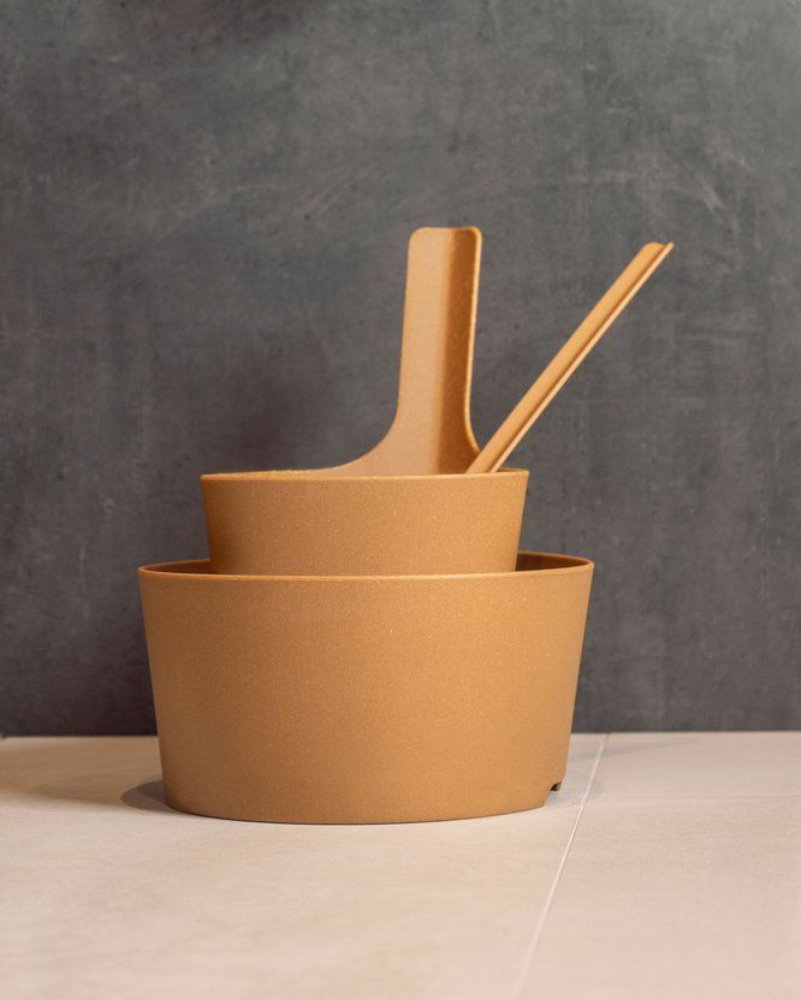 Wash basin, bio 8.5 l mustard