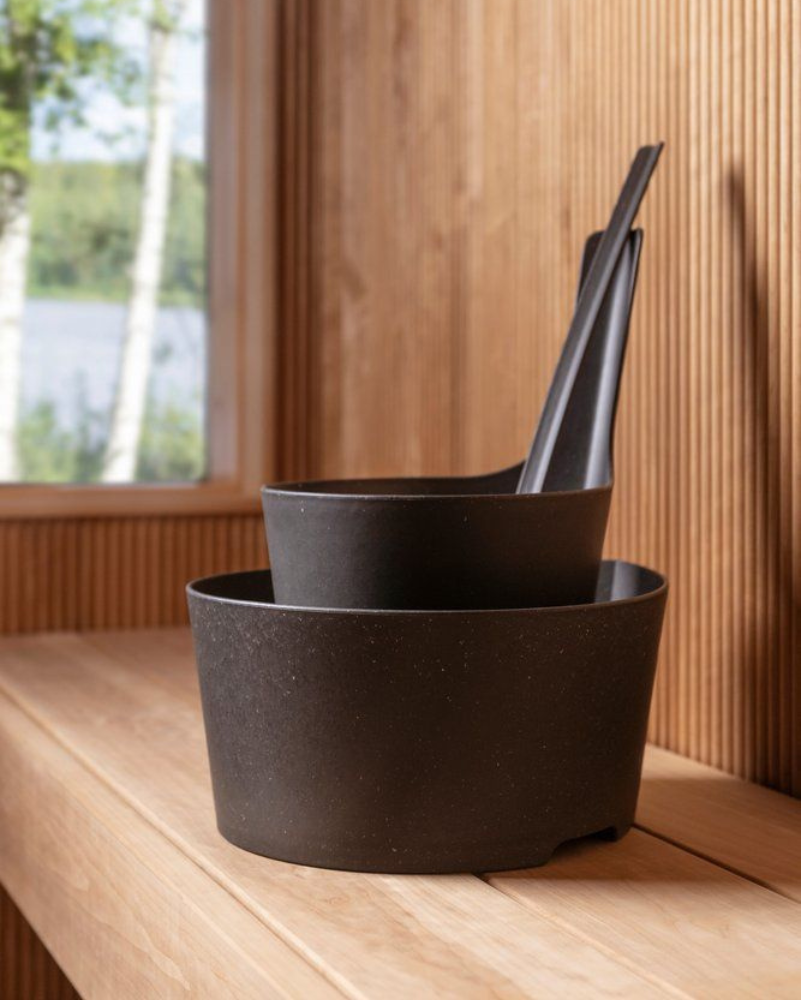 Wash basin, bio 8.5 l anthracite