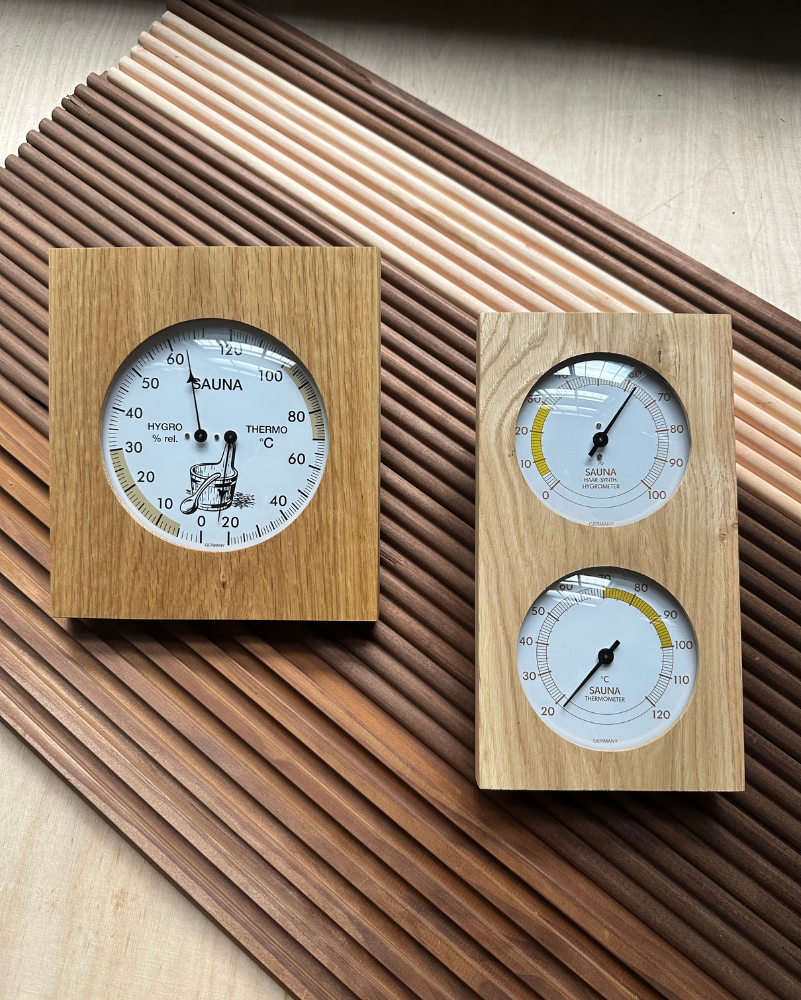 Thermo-hygrometer | oak