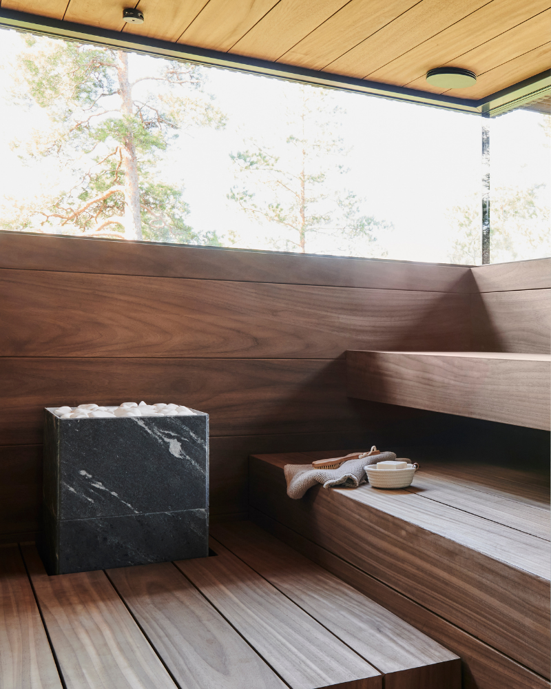 Pirts ar Tulikivi TUISKU elektrisko krāsni