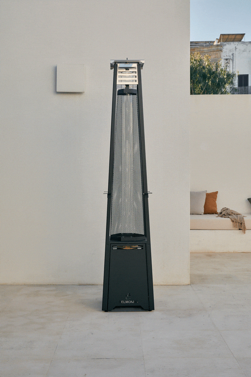 Āra kamīns Tower no Pelmondo