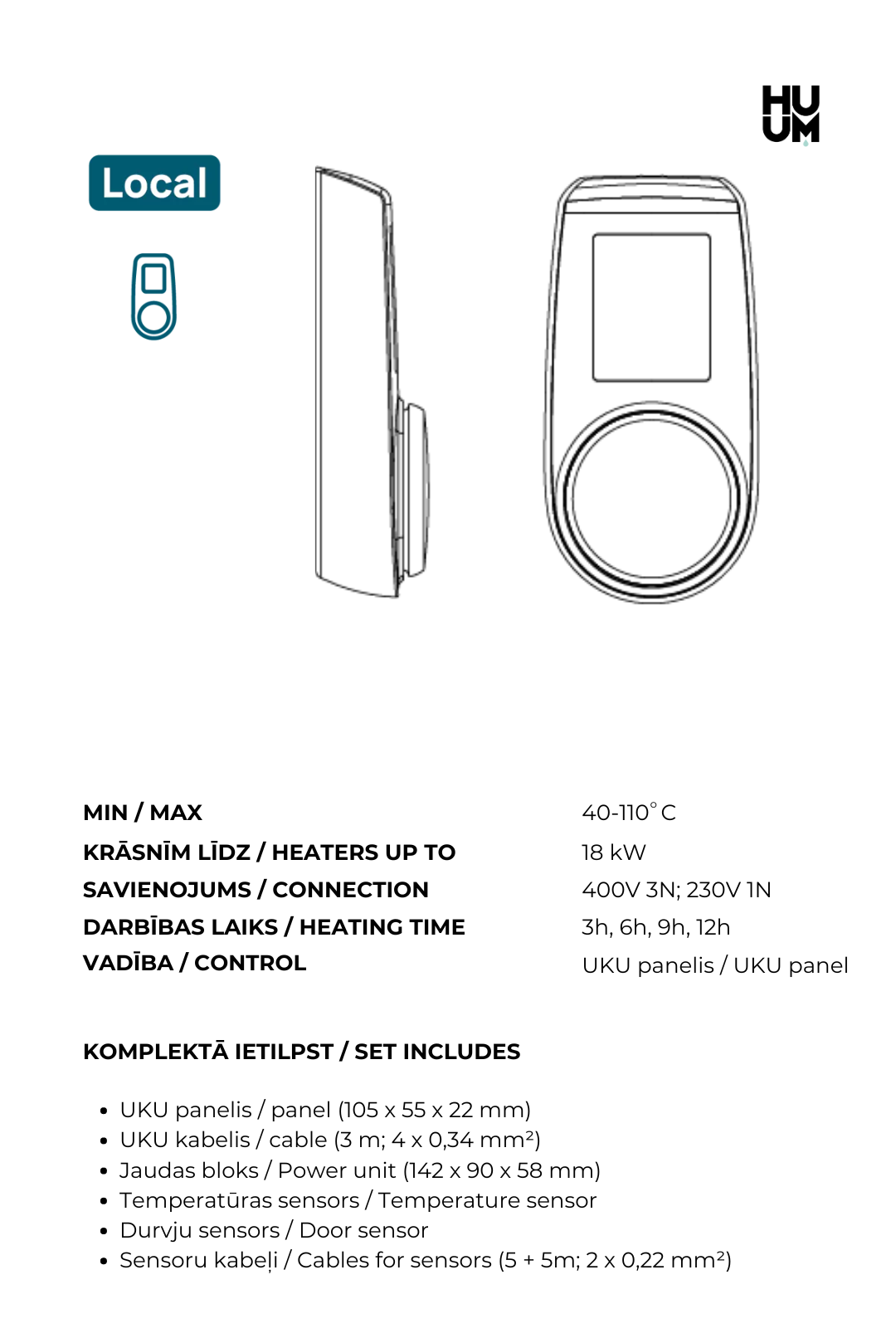 UKU Local vadības pults