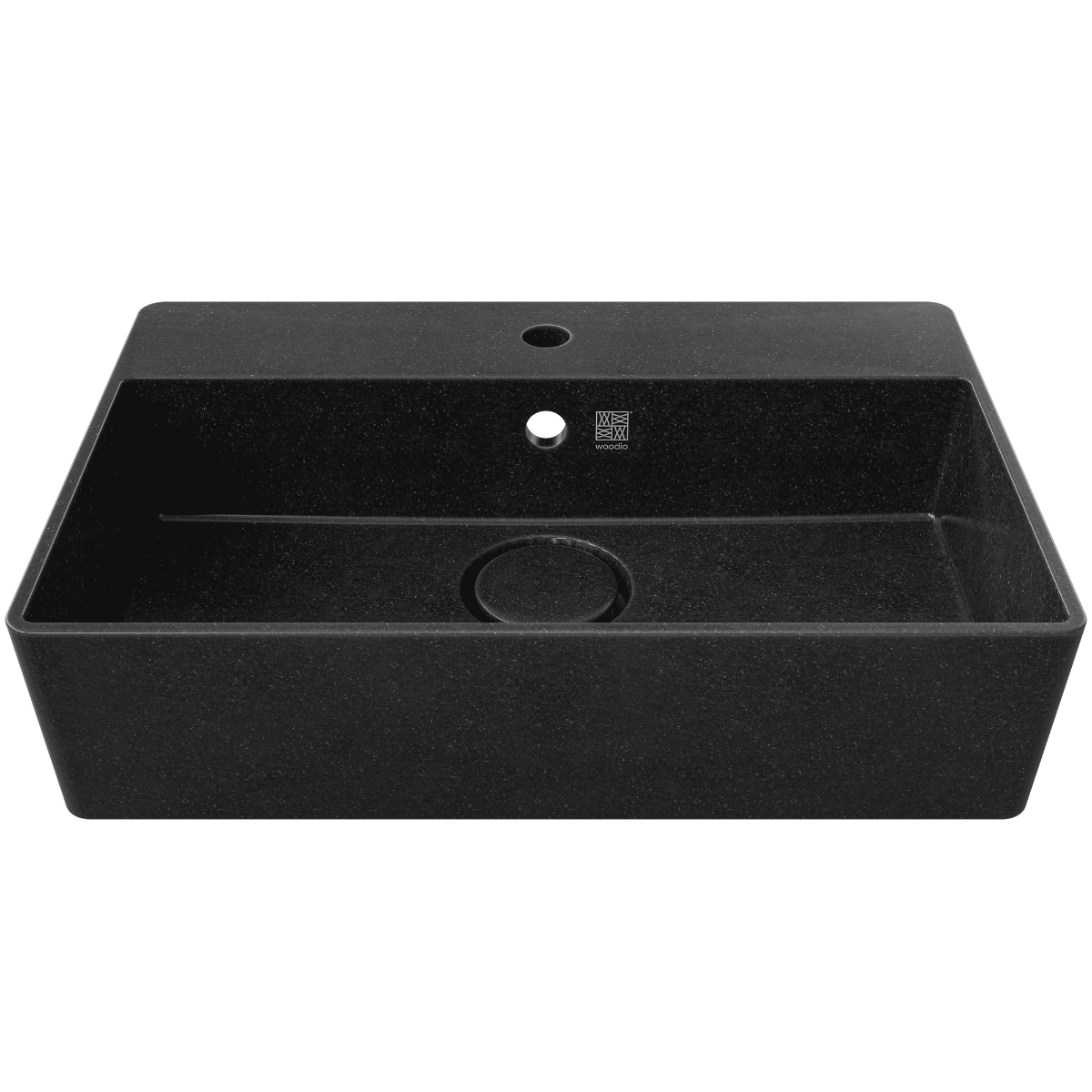 Cube60 pie sienas COAL