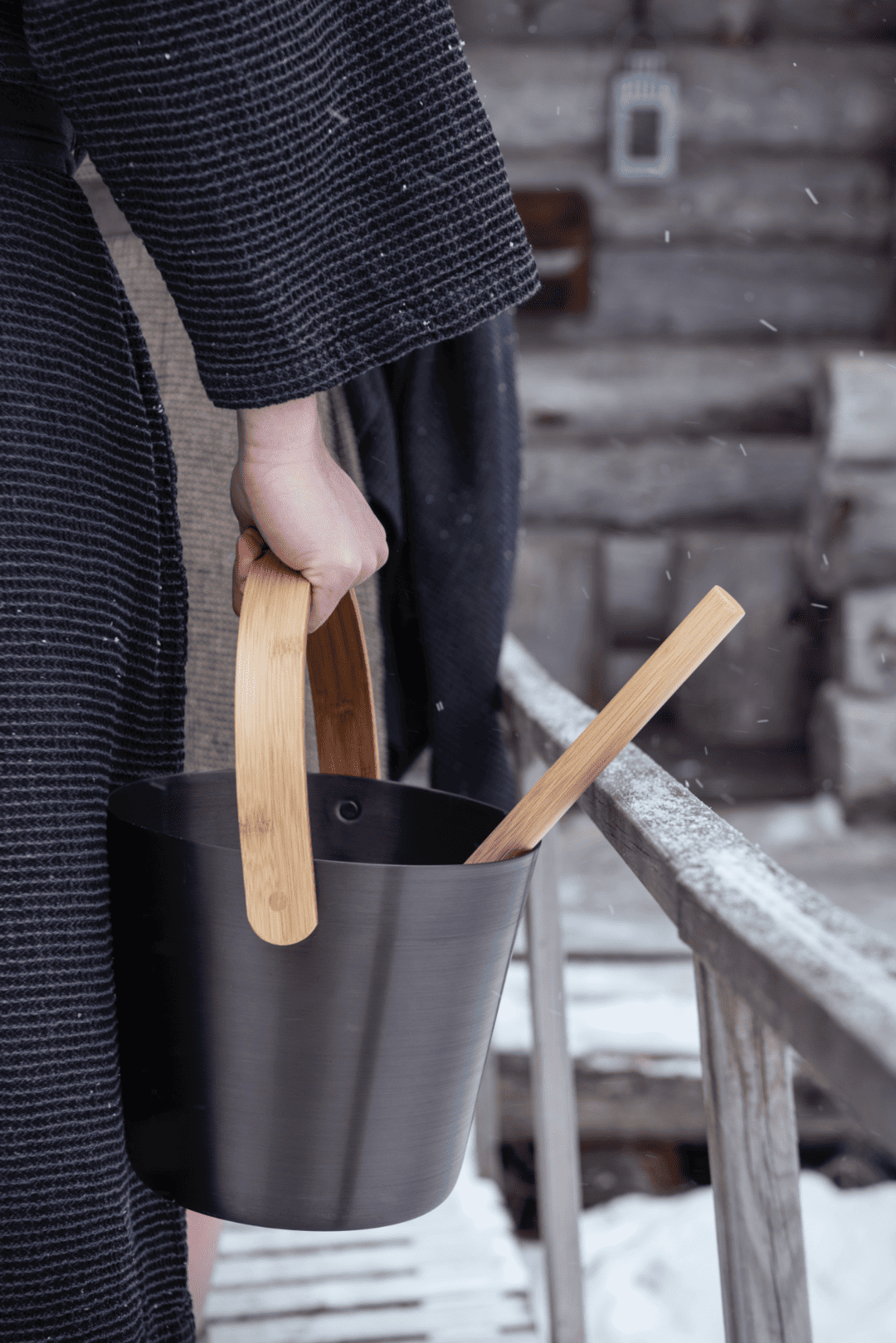 Rento saunas halāts ar ķipi