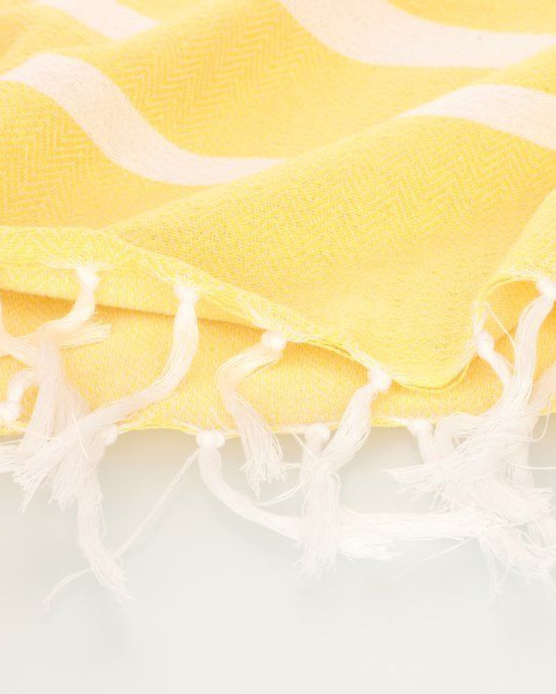 Hamam towel, yellow