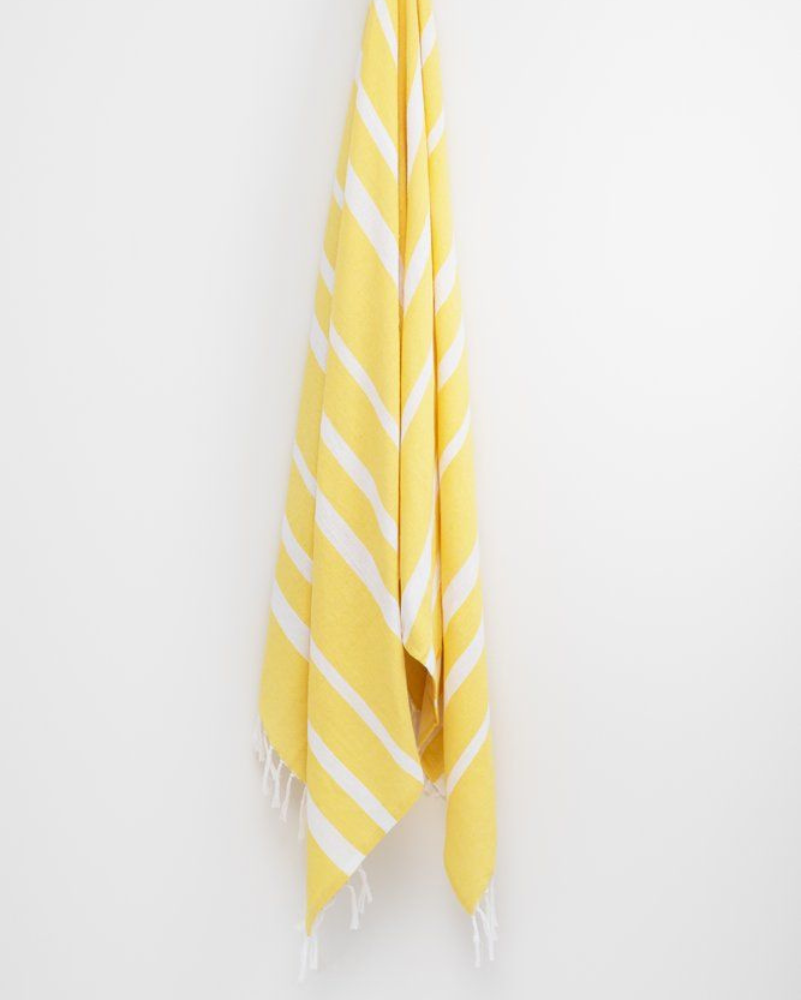 Hamam towel, yellow