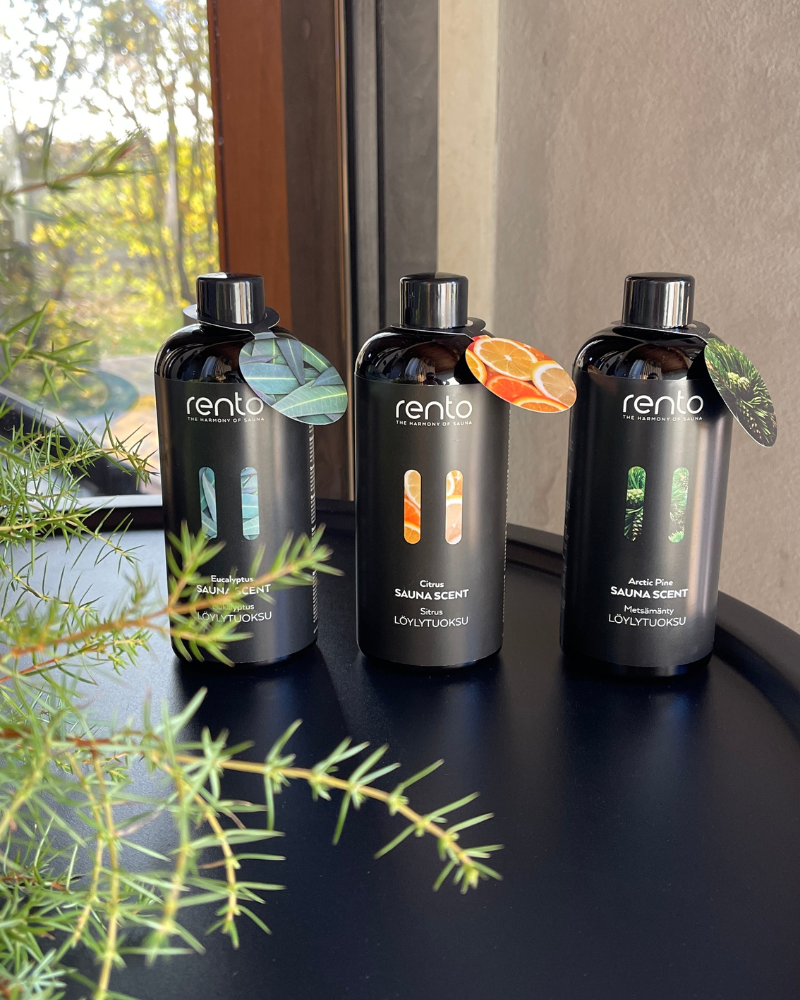 Rento saunas aromāti