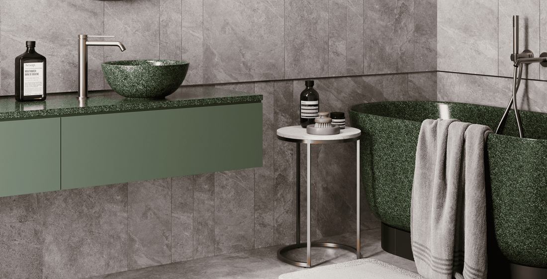 Jauna ēra vannas istabu dizainā