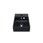 Woodio izlietne Cube40 Slim Char tonī