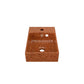 Woodio izlietne Cube40 Slim Clay tonī