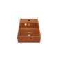 Woodio izlietne Cube40 Slim Clay tonī