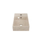 Woodio izlietne Cube40 Slim Linen tonī
