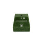 Woodio izlietne Cube40 Slim Moss tonī