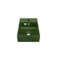 Woodio izlietne Cube40 Slim Moss tonī