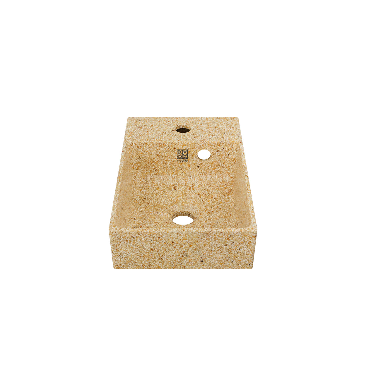Woodio izlietne Cube40 Slim Natural tonī