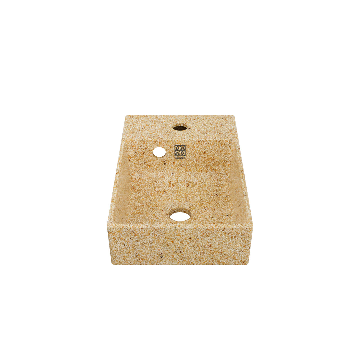 Woodio izlietne Cube40 Slim Natural tonī