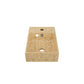 Woodio izlietne Cube40 Slim Natural tonī
