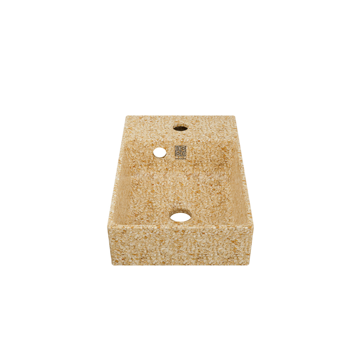 Woodio izlietne Cube40 Slim Natural tonī