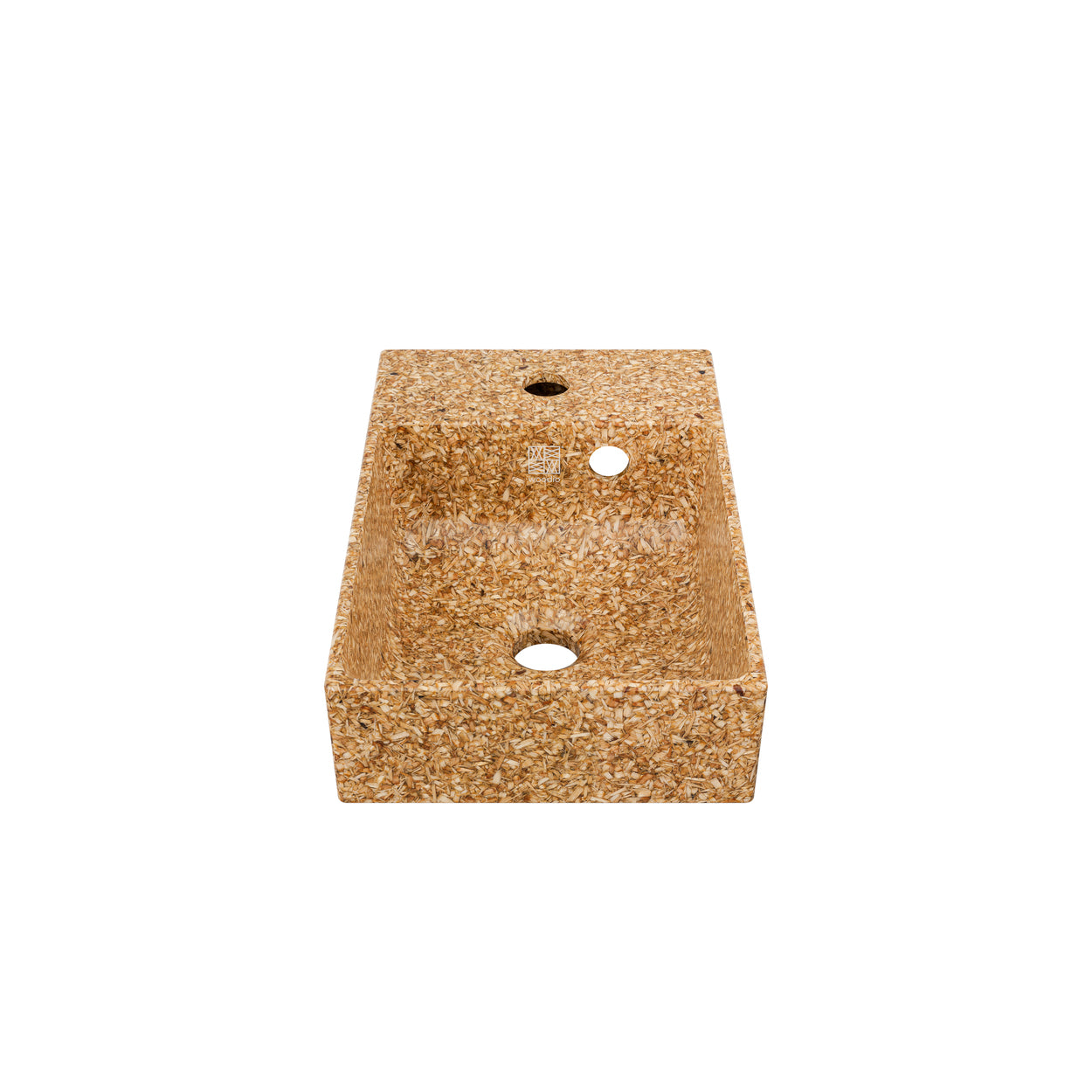 Woodio izlietne Cube40 Slim Natural tonī