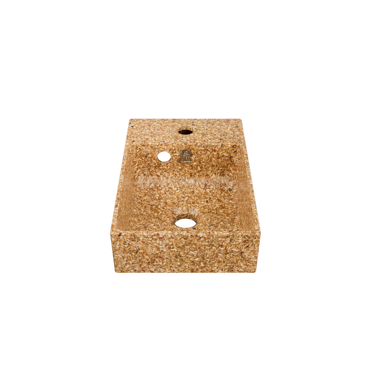 Woodio izlietne Cube40 Slim Natural tonī