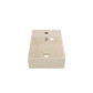 Woodio izlietne Cube40 Slim Polar tonī
