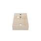 Woodio izlietne Cube40 Slim Polar tonī